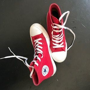 Red Converse 2 Hightops